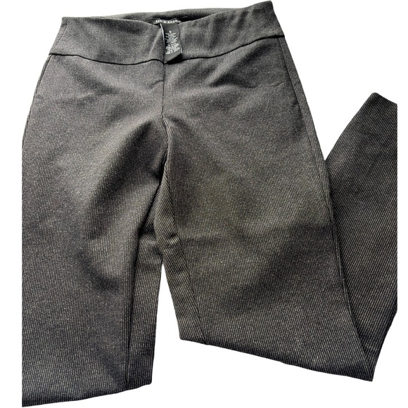 Zac & Rachel Pants - Zac & Rachel Charcoal Ribbed Pants